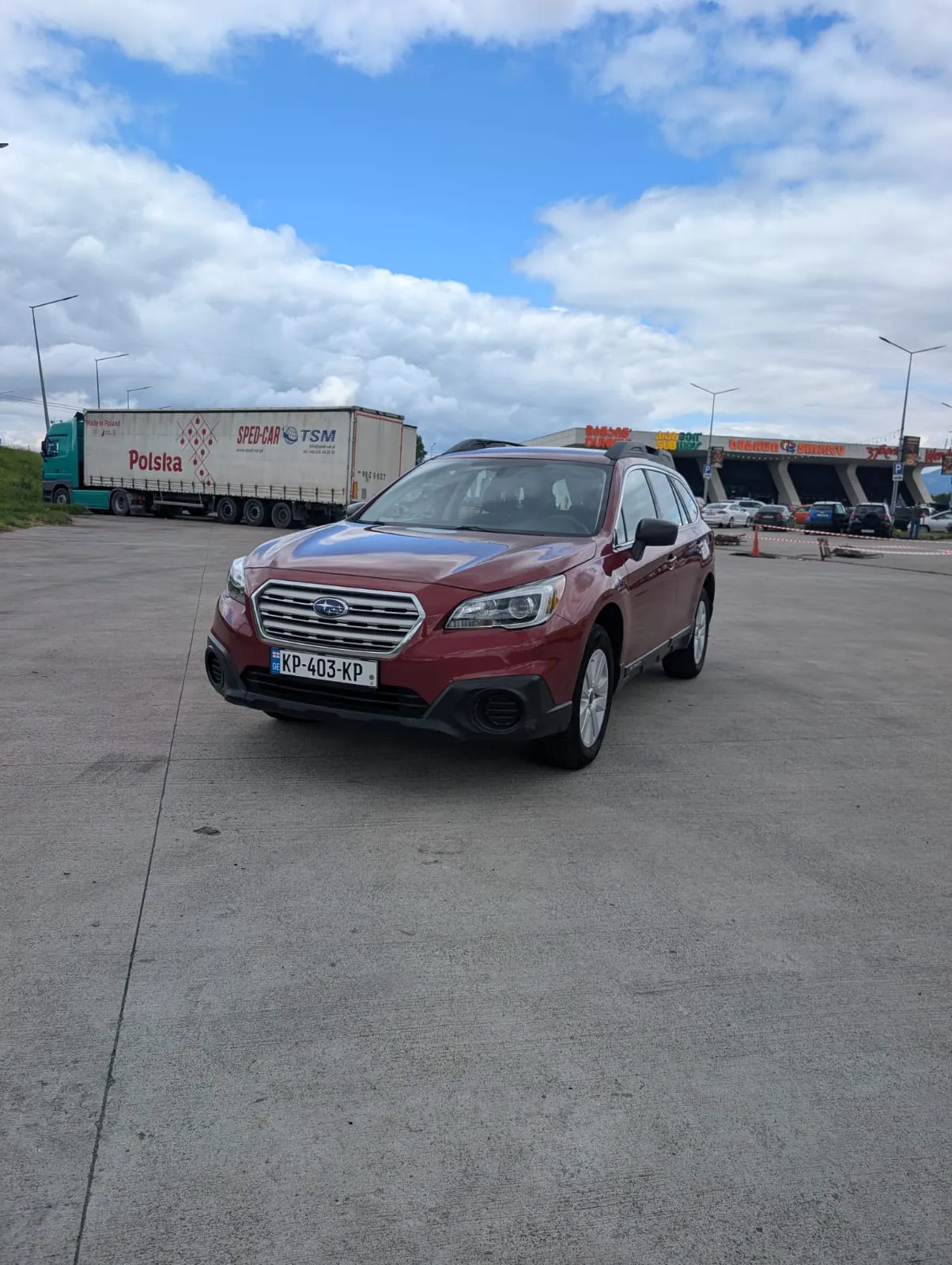 Subaru Outback 2017 Premium 2.5 rental SUV Georgia
